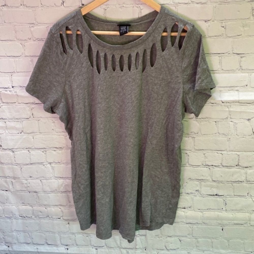 Torrid Grey Trendy Shirt